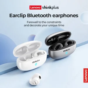 Lenovo XT83 II Wireless Headphones Bluetooth 5.3 Earphones Earclip Design Touch Control Bone Conduction Earbuds Sports Headsets