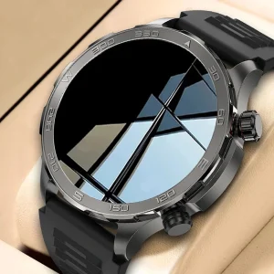 2024 New Bluetooth Call Smart Watch Men For Huawei AMOLED HD Large Screen Heart Rate NFC IP68 Waterproof GPS Sports Smart Watch