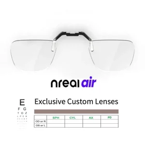 Xreal Air Nreal Air2 Pro Myopia Lens Custom Degree Smart AR Glasses Anti-Radiation Anti-Blue Eyeglasses Prescription lenses