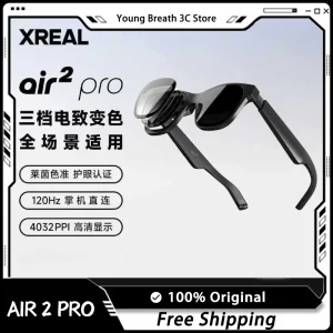 XREAL Nreal Air 2 Pro Nreal Air2 Pro Smart AR Glasses Space Giant Screen PortableHD130 Inches 1080p Intelligent Private Cinema