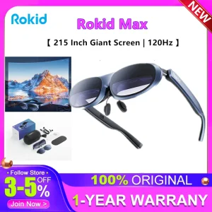 Rokid Max Smart Glasses 3D game viewing device rokid station smart portable ar glasses for for huawei cast screen Phone 15 Pro