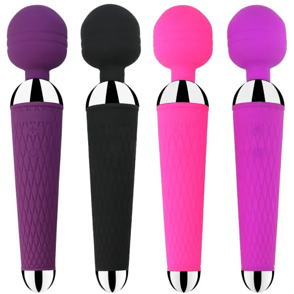 Vibrador AV, Juguetes sexuales para mujer, masajeador de punto de 18 G, potente varita mágica, estimulador de clítoris, consolador vibrador, productos eróticos femeninos - Image 2