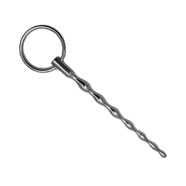 Tapón uretral de acero inoxidable, tapón para pene con sonido uretral, uretra, espina de ojo de caballo, dilatador uretral masculino, Juguetes sexuales para adultos para hombres