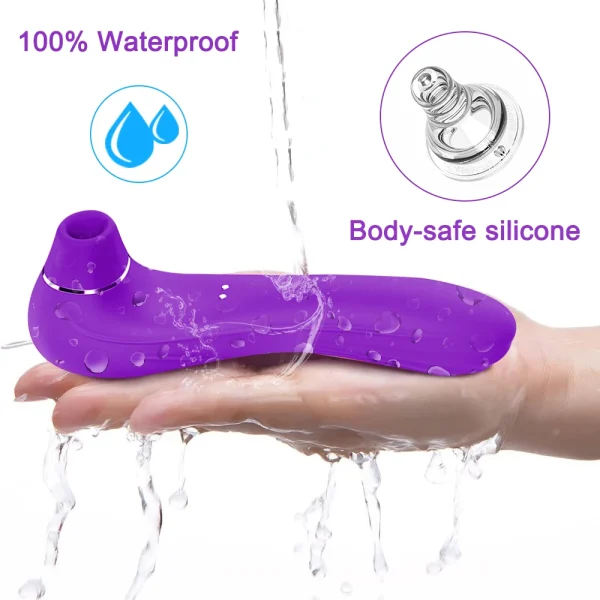 Vibrador de succión de 20 modos para mujeres, estimulador de vacío de clítoris, consoladores con ventosa para pezones, Juguetes sexuales femeninos vibratorios para adultos 18 - Image 3