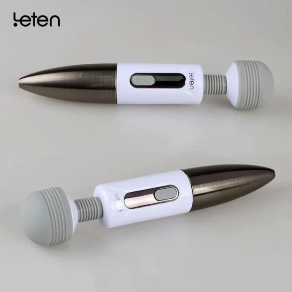 Leten-vibrador de cabeza enorme para masturbación femenina, varita mágica AV, masajeador, pezón, estimulador de clítoris, Juguetes sexuales para mujer - Image 5
