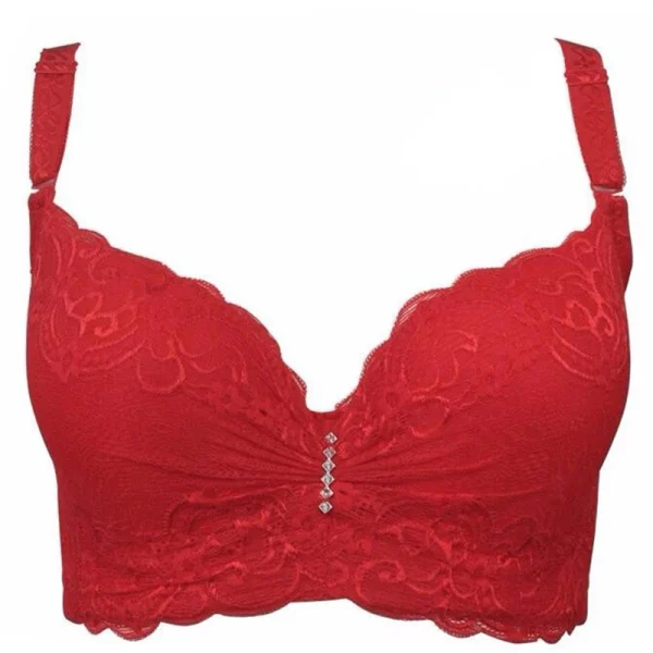Hot Women Sexy Bralette Big Size Lace Underwear Push Up Bras 80 85 90 95 100 Intimates Female Lace Bra Lingerie BH - Image 3