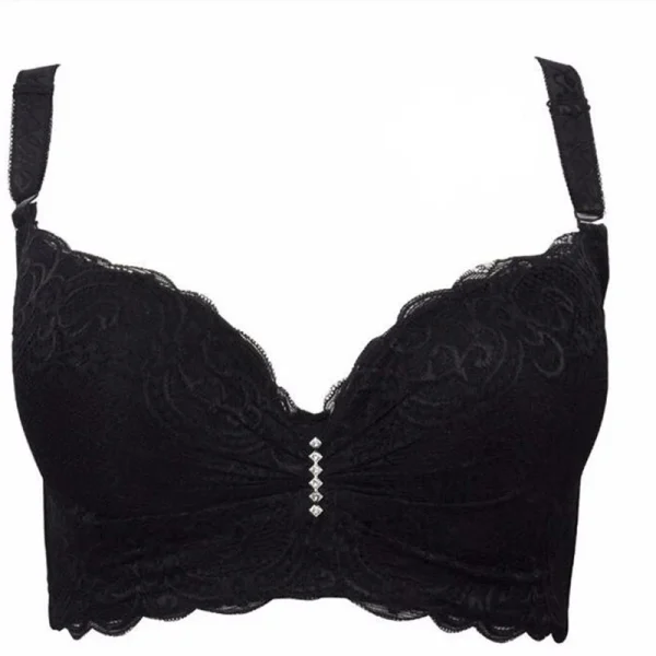 Hot Women Sexy Bralette Big Size Lace Underwear Push Up Bras 80 85 90 95 100 Intimates Female Lace Bra Lingerie BH - Image 2