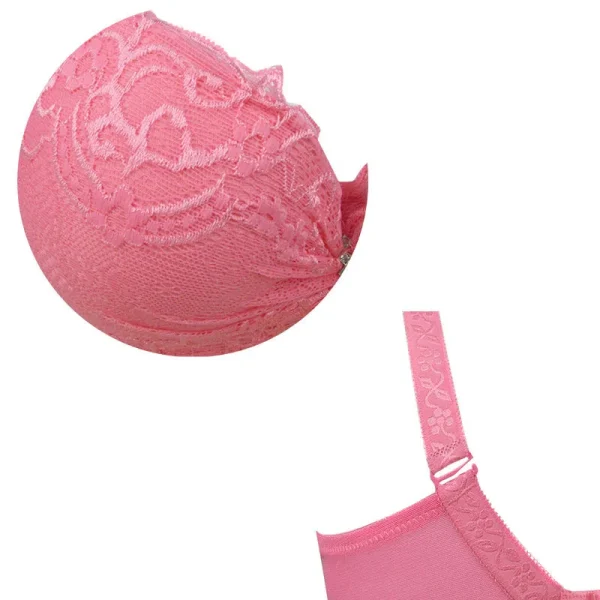Hot Women Sexy Bralette Big Size Lace Underwear Push Up Bras 80 85 90 95 100 Intimates Female Lace Bra Lingerie BH - Image 4