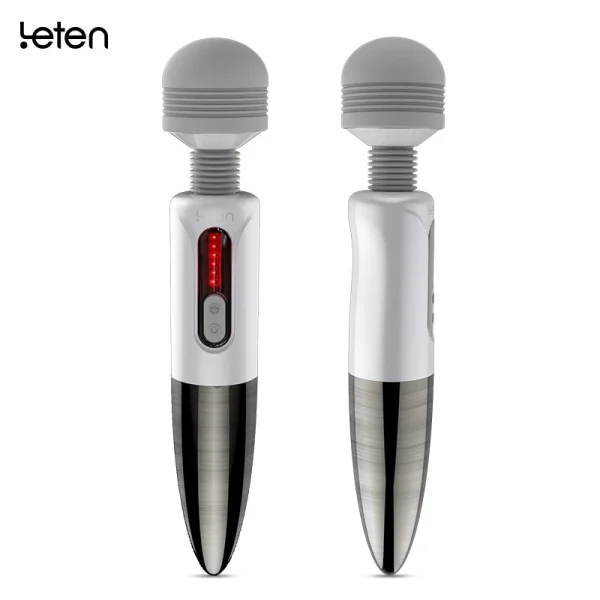 Leten-vibrador de cabeza enorme para masturbación femenina, varita mágica AV, masajeador, pezón, estimulador de clítoris, Juguetes sexuales para mujer - Image 4