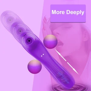 Vibrador de succión de 20 modos para mujeres, estimulador de vacío de clítoris, consoladores con ventosa para pezones, Juguetes sexuales femeninos vibratorios para adultos 18