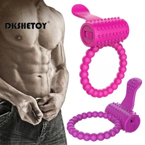 Anillo vibrador para pene, Juguetes sexuales para hombres mayores de 18 + masturbadores, vibrador para adultos para mujeres, jaula de castidad para parejas, accesorios eróticos, Sex Shop