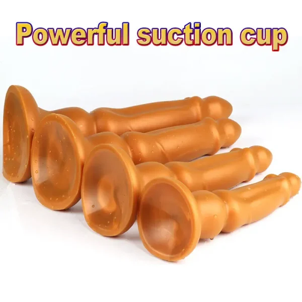 Consolador Anal de silicona líquida para hombres y mujeres, tapón Anal, juguete sexual para principiantes, erótico, íntimo, Adulto, entrenador Anal - Image 3