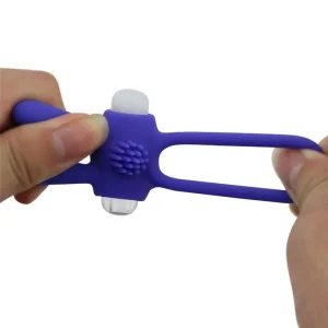 Anillo de silicona para pene de conejo para hombre, Juguetes sexuales, vibrador, anillos para pene, retardante de agrandamiento, estimulador del clítoris, Vagina para adultos mayores de 18 años, Sex Shop