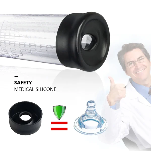 Bomba Manual para pene masculino, agrandador de pene, mejora de erección, Juguetes sexuales para hombre, bomba de vacío para pene, entrenador de Miembro grande, masturbador masculino - Image 2