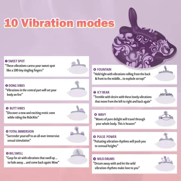 Sentado en juguete de empuje vibratorio con consolador para mujeres y hombres, vibrador Anal de clítoris de punto G, máquina sexual, muebles sexuales, Juguetes sexuales para adultos - Image 4