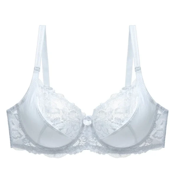 Bra Ladies Sexy Lace Large Plus Size Elegant Push Up Thin Section Breathable Soft Comfort Underwear Lingerie For Women Hot Sell - Image 2