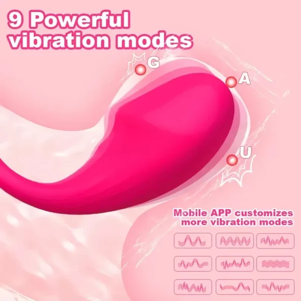 Consolador vibrador inalámbrico para mujer, huevo con Control por aplicación, estimulador de clítoris, huevo de punto G portátil, suministros para adultos, Juguetes sexuales para parejas - Image 3
