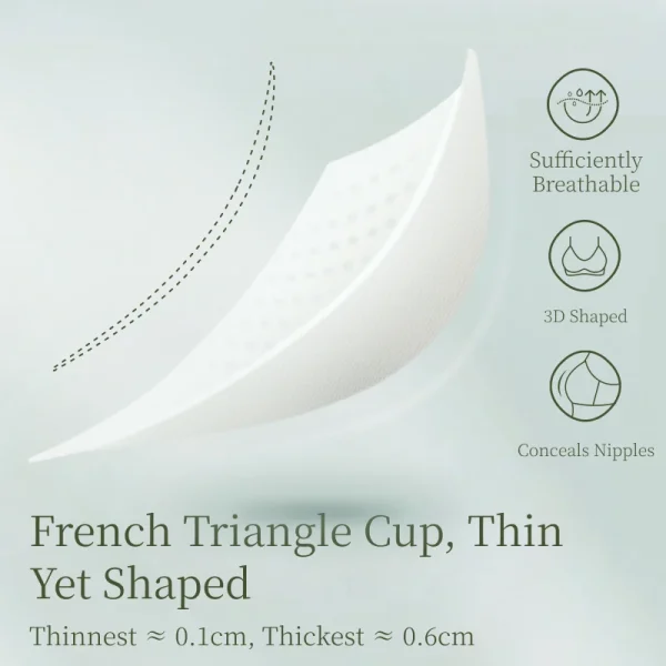 SUJIIN Women's Seamless Push Up Bra Summer Wireless Cool Bralette Female French Triangle Cup Spaghetti Strap Bra for Women MX303 - Image 5
