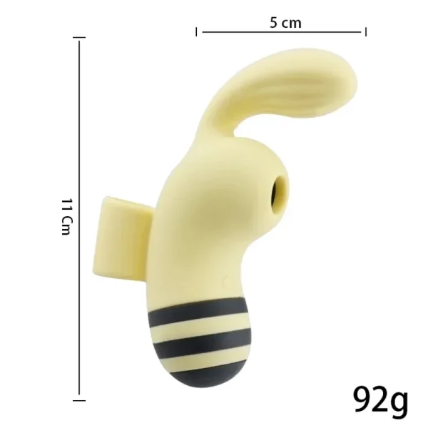 Vibrador de succión de clítoris con forma de abeja, masturbador de clítoris para mamada recargable, estimulador femenino, Juguetes sexuales para adultos para mujeres mayores de 18 años - Image 6