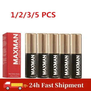 1/3/5 PCS Sex Delay Spray Lasting Long 60 Minutes Penis Growth Enlargement Anti Premature Ejaculation External Use for Adults