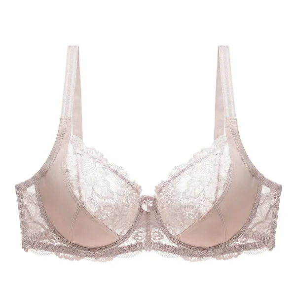 Bra Ladies Sexy Lace Large Plus Size Elegant Push Up Thin Section Breathable Soft Comfort Underwear Lingerie For Women Hot Sell - Image 3