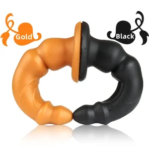 Consolador Anal de silicona líquida para hombres y mujeres, tapón Anal, juguete sexual para principiantes, erótico, íntimo, Adulto, entrenador Anal