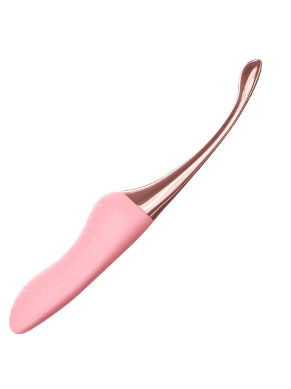 Masajeador vibratorio de silicona premium - Pulso de 10 frecuencias | Juguete de placer íntimo con potentes modos de vibración - Image 4