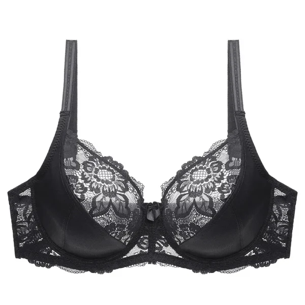 Bra Ladies Sexy Lace Large Plus Size Elegant Push Up Thin Section Breathable Soft Comfort Underwear Lingerie For Women Hot Sell