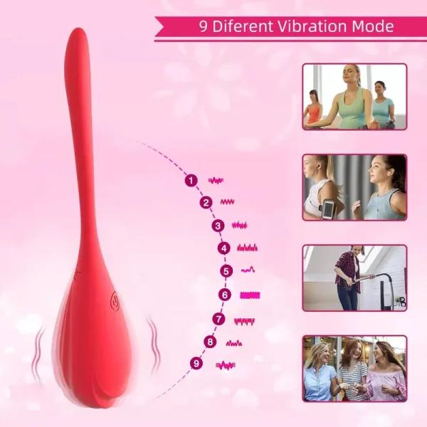 Vibrador de punto G para mujer, inalámbrico por aplicación Bluetooth, Control, masajeador de huevos vibratorios, estimulador de clítoris, Juguetes sexuales para adultos para parejas - Image 3