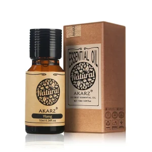 AKARZ Ylang-Ylang Essential Oil Natural for Skin Body Hair Care Diffuser Candle Soap Making DIY Massage Aroma Ylang Ylang Oil