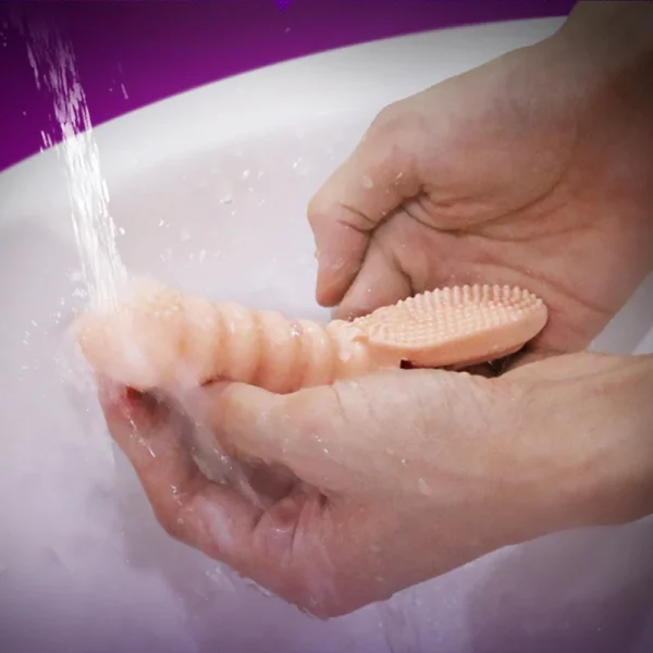 Vibradores de dedo para mujer, cepillo vibrador de manga de dedo, estimulación del clítoris, masaje del punto G, masturbación, Juguetes sexuales, producto para adultos - Image 5