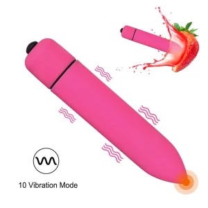 Mini Juguetes sexuales de 10 velocidades, vibrador de punto G para mujer, estimulador del clítoris, balas vibratorias, masturbación femenina, suministros para adultos