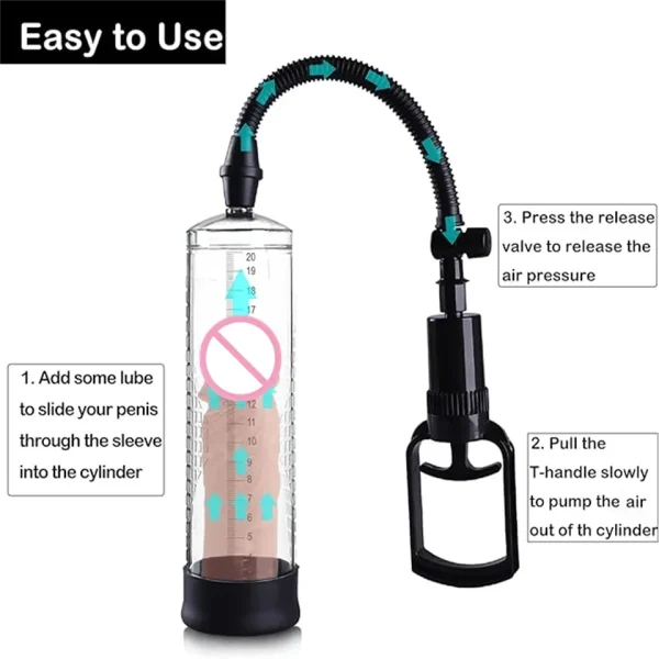 Bomba de vacío para pene, masturbador para pene, potenciador masculino, erección, pene, entrenador de pene, Juguetes sexuales para hombre - Image 6