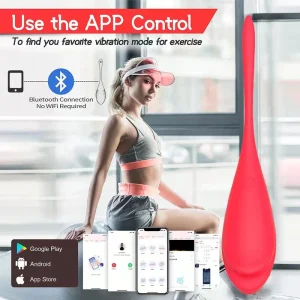 Vibrador de punto G para mujer, inalámbrico por aplicación Bluetooth, Control, masajeador de huevos vibratorios, estimulador de clítoris, Juguetes sexuales para adultos para parejas