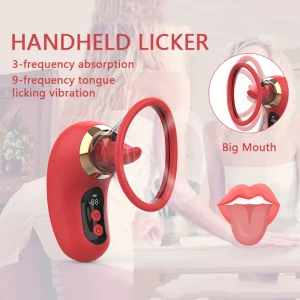Vibrador 5 en 1 para lamer la lengua, succionador de clítoris con Control por aplicación, masajeador de pezones, Juguetes sexuales de adultos para mujeres y parejas