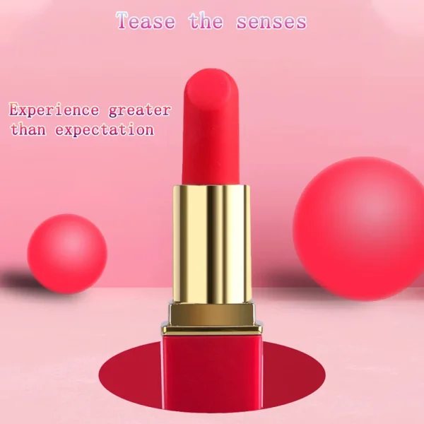 Mini vibrador tipo bala con lápiz labial para mujer, estimulador de pezón y clítoris, masajeador de dedos Vaginal y punto G, juguete sexual para adultos - Image 5