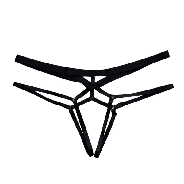 Bragas Bondage sexis para mujer, diseños sexuales sin entrepierna, ropa interior con tiras ajustables, juguetes para adultos, ropa interior erótica, calzoncillos tipo Tanga Bdsm - Image 4