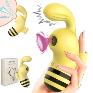 Vibrador de succión de clítoris con forma de abeja, masturbador de clítoris para mamada recargable, estimulador femenino, Juguetes sexuales para adultos para mujeres mayores de 18 años