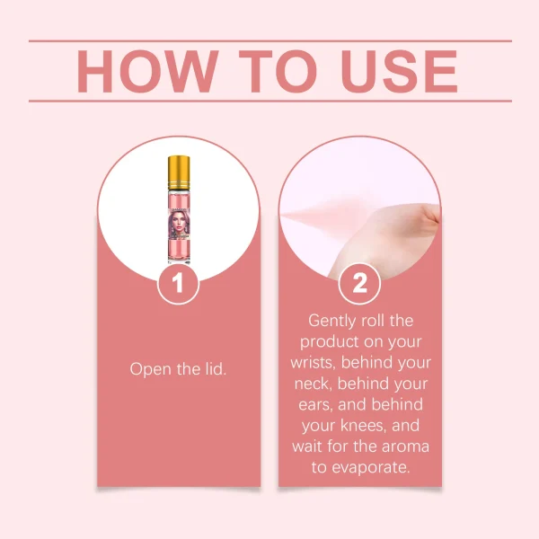 Women's Pheromone Perfume, Lasting Fragrance, Natural and Fresh, Elegant and Charming, Suitable for Dating, Attracting Men - Image 6