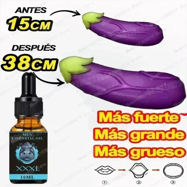 Penies Growth Thickening Enlargement Oil for Men Big Dick Cock Erection Enhance Products Care Accelerates Penile Erectile - Image 6