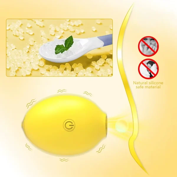 Vibrador de succión al vacío para mujeres, pezones, succionador de clítoris, limón, lindos juguetes sexuales para mujeres, estimulador de clítoris de succión, masturbación femenina - Image 6