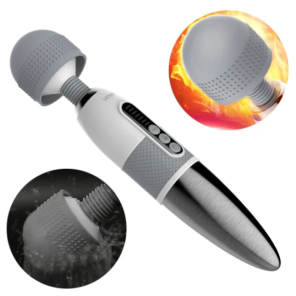 Leten-vibrador de cabeza enorme para masturbación femenina, varita mágica AV, masajeador, pezón, estimulador de clítoris, Juguetes sexuales para mujer - Image 3