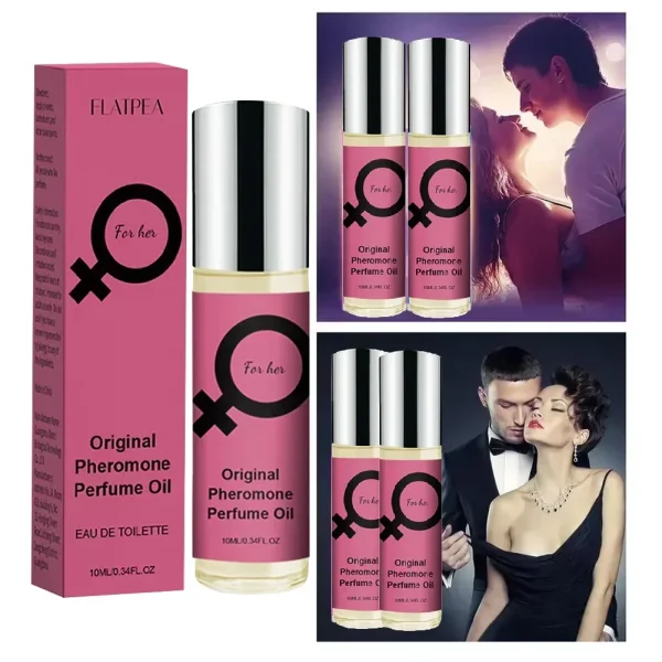 Pheromone Perfume for Men Women Sexually Flirting Essential Long Lasting Refreshing Charming Perfume - Image 3