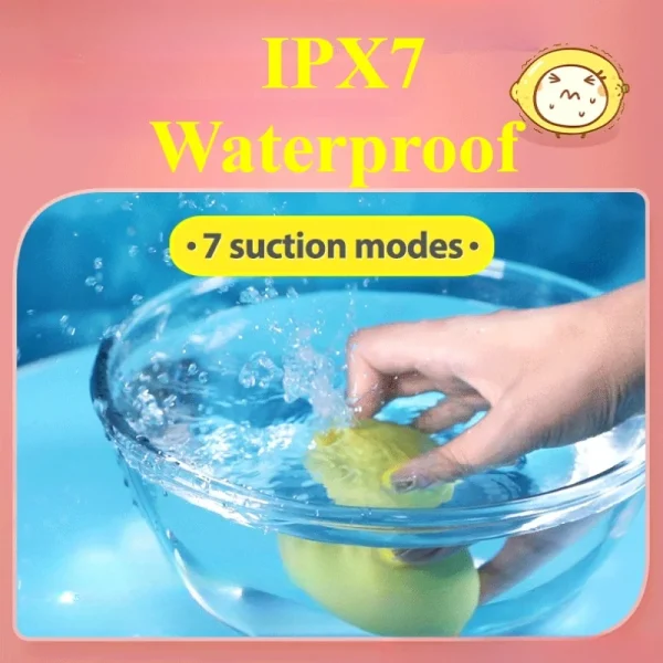 Vibrador de succión al vacío para mujeres, pezones, succionador de clítoris, limón, lindos juguetes sexuales para mujeres, estimulador de clítoris de succión, masturbación femenina - Image 3