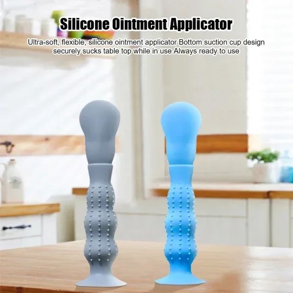 Aplicador de ungüento de silicona para mascotas, eliminador de manchas de desgarro para perros, cepillo de pasta de desgarro de silicona con ventosa para manchas de desgarro de mascotas