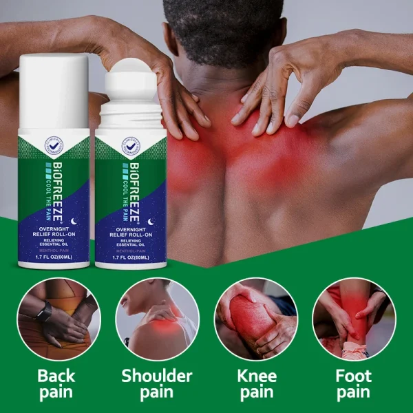 Roll-On Massage Oil, Can Relieve Muscle Soreness, Arthritis, Sprains, Swelling Menthol Pain Relief Liquid 10ml/20ml/30ml/60ml - Image 5