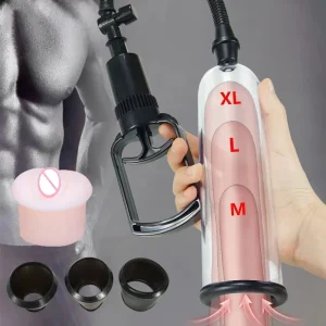 Bomba de vacío para pene, masturbador para pene, potenciador masculino, erección, pene, entrenador de pene, Juguetes sexuales para hombre
