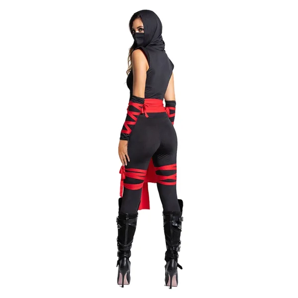 Japan Samurai Ninja Costumes Cosplay Anime Halloween Costumes for Women Adult Sexy Warrior Masquerade Jumpsuits Carnival Dress - Image 3